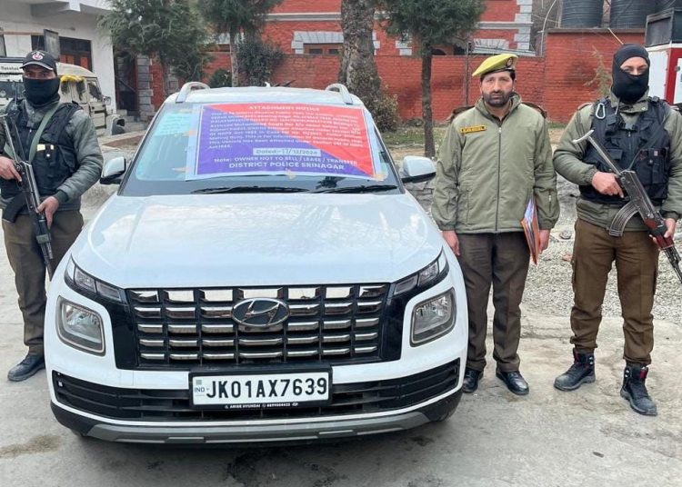 Property Worth 20 Lac Of Drug Peddler Attached In Downtown Srinagar: Police