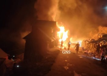 4 Shops Gutted As Massive Fire Erupts In Reasi