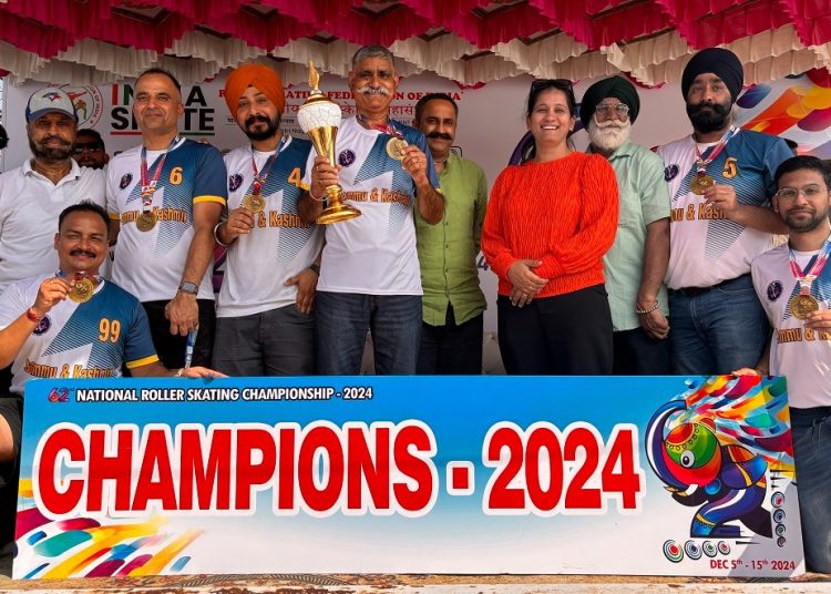 J&K clinches 62nd National Roller Skating Championship for 6th time