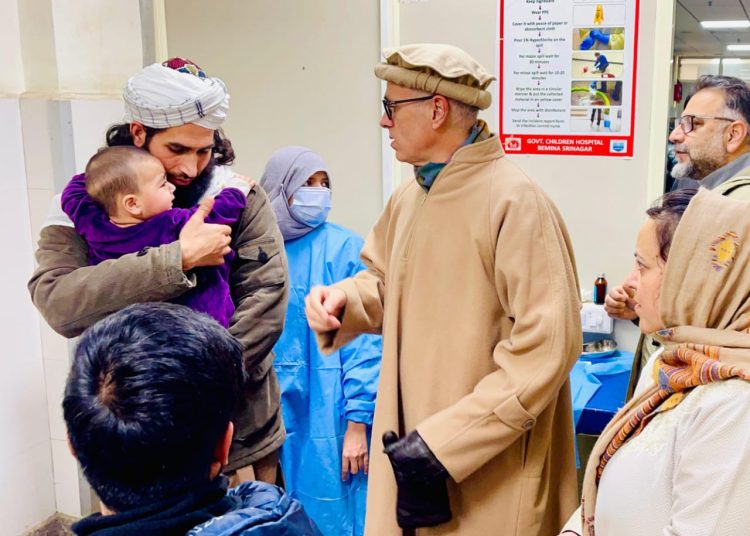 CM Omar Abdullah conducts surprise checks at Kashmir’s premier Medical Institutions