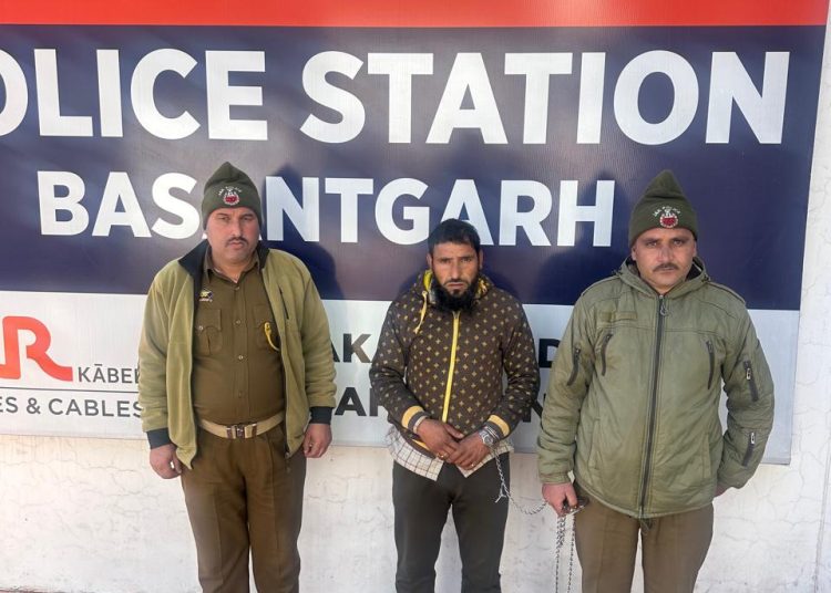 Hardcore Terrorist Associate Booked Under PSA In Udhampur