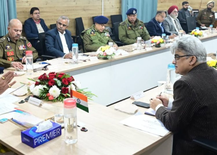 Lieutenant Governor Reviews Implementation Of Three New Criminal Laws in UT of J&K