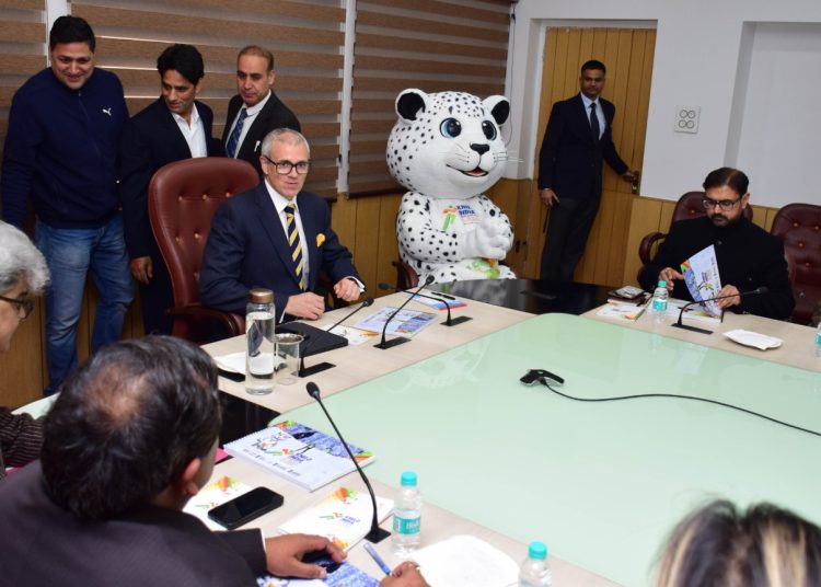 Chief Minister Omar Abdullah reviews preparations for 5th Khelo India Winter Games