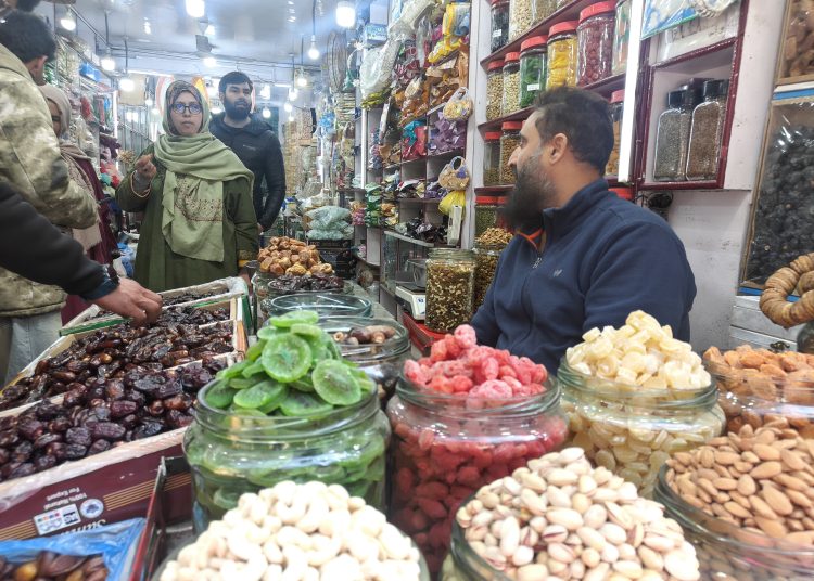 Ahead of Ramadan, preparations begin in Kashmir markets