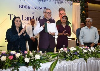 Chief Minister Omar Abdullah releases book by 15-year-old author Laranya R Kumar