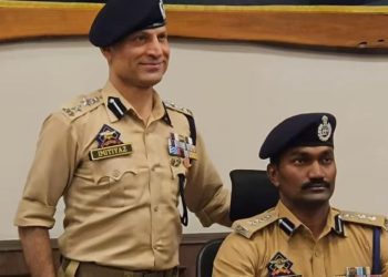 GV Sandeep Chakravarthy assumes charge as SSP Srinagar