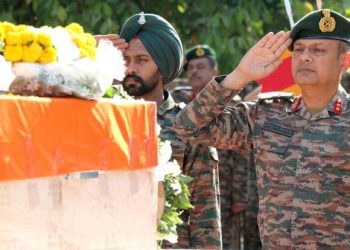 Tributes paid to paratrooper killed in gunfight with terrorists in Udhampur