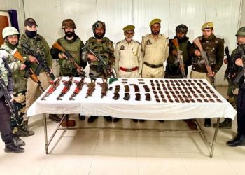 Hideout Busted in Machil In Kupwara, Huge Cache of Arms and Ammunition Recovered: Police
