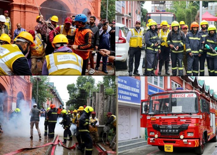 “Operation Shield” :Comprehensive Mock Drill successfully conducted in Srinagar