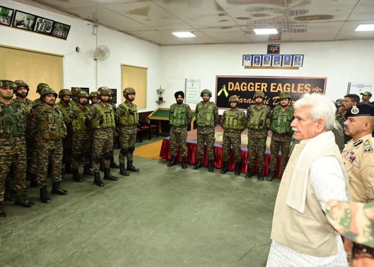 Indian armed forces ready to deal with any situation: LG Sinha after Uri visit