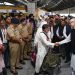 CM Omar Abdullah bids farewell to first batch of Hajj pilgrims at Srinagar Airport