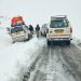Amid Snowfall: Stranded Passenger Vehicle Rescued at Sinthan Top By Anantnag Police