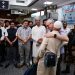 Chief Minister Omar Abdullah receives first batch of Hajj Pilgrims at Srinagar Airport