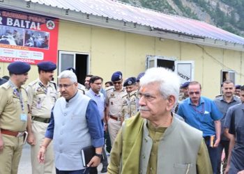 Shri Amarnath Ji Yatra-2025: Lieutenant Governor visits Baltal, reviews preparedness ahead of Shri Amarnath Ji Yatra