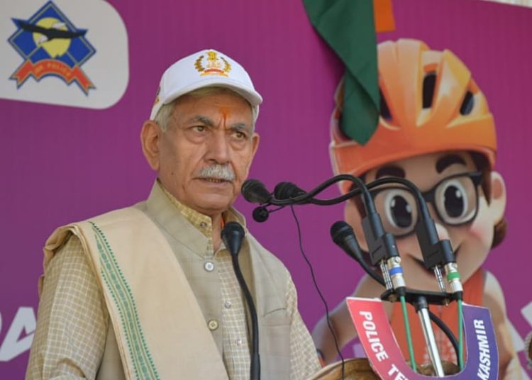 LG Sinha reiterates commitment to uproot terrorism from J&K