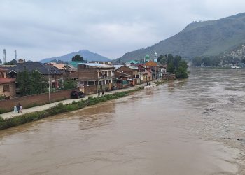 Jhelum calms as level falls below danger mark