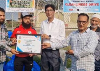 Ehsaas Foundation, KFA lead cleanliness drive at Anjum Ground & Surrounding streets in Qamarwari