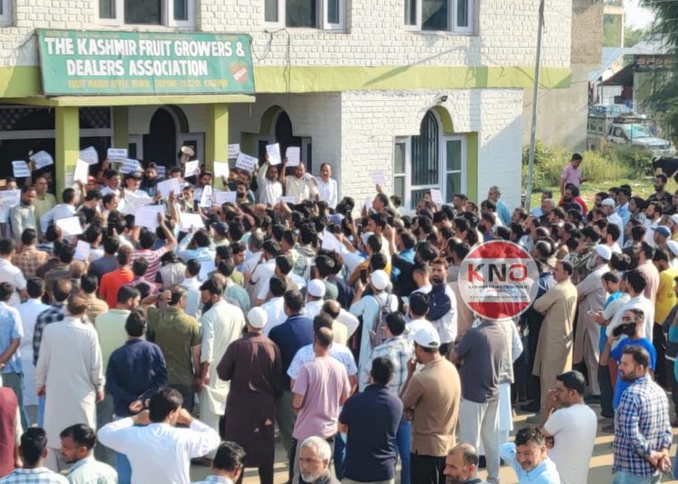 Fruit mandis shut across Kashmir valley over highway havoc