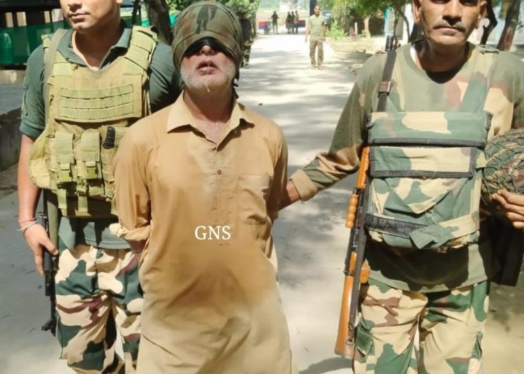 Pakistani Intruder Apprehended In RS Pura By BSF