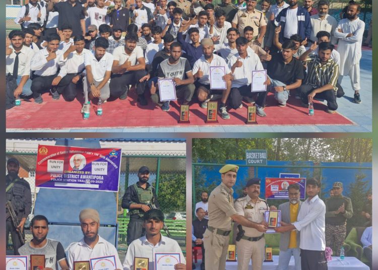 Awantipora Police Organises ‘Run for Unity’ event at Tral