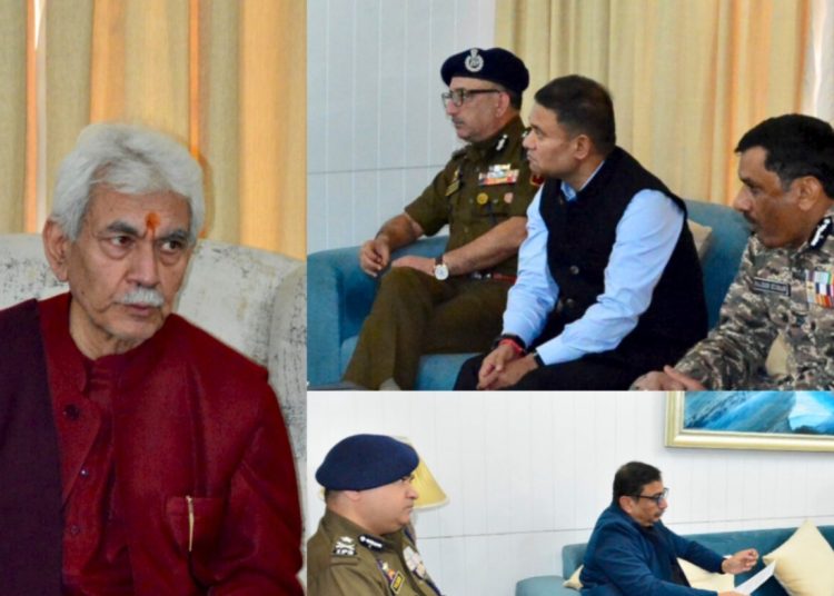 LG Sinha reviews J&K security, seeks tighter coordination