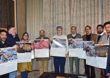 CM Omar Abdullah unveils Handicrafts, Handloom Dept calendar 2026