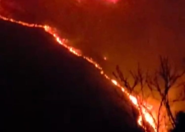 Fire Incidents Reported Across Uri, Authorities Rush to Contain Blaze