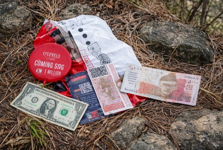 Pakistani Balloons with Foreign Currency Recovered in Akhnoor