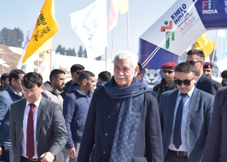 LG Sinha inaugurates 6th Khelo India Winter Games at Gulmarg