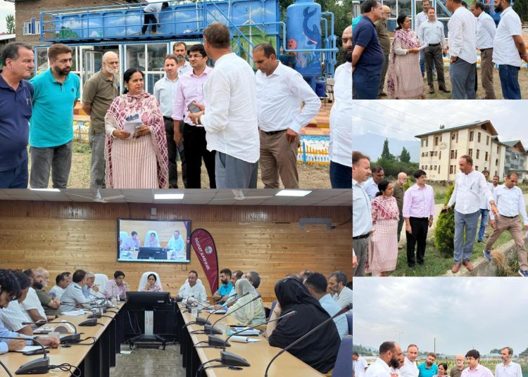 Mandeep Kaur Reviews Green Campus Initiatives At SKUAST-K; Proposes Replication In Urban Projects