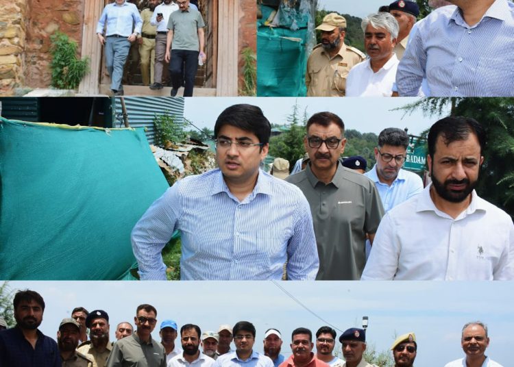 Commissioner SMC Reviews Urban Greening Initiatives During Inspection of Hari Parbat Range