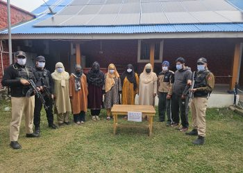 Police bust banned organisation module in Bandipora, six arrested